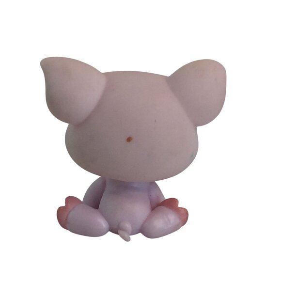 Littlest Pet Shop LPS Pig #622 Polka Dot Ears Clover Eyes #885 #87 Blue Dot Eyes - Picture 12 of 14